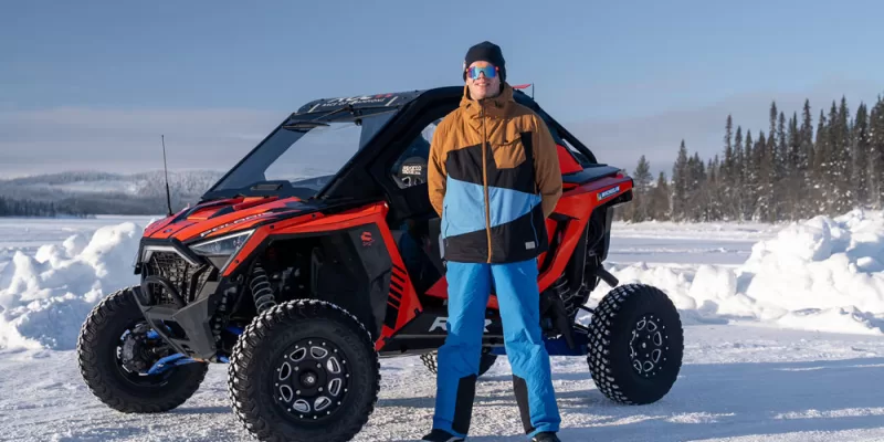 IJsdriften op het Arctic Adrenaline circuit