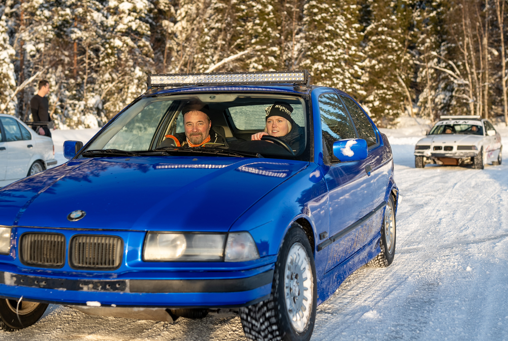 Foto IJsdriften met je zoon of dochter